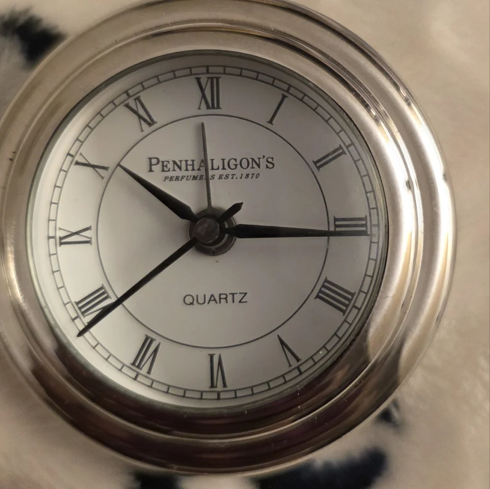 Penhaligon's Sterling Silver Travel Clock